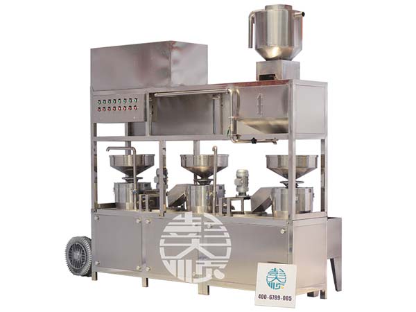 全自動3連磨漿機